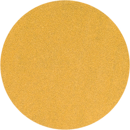 Disque de ponçage jaune &agrave; boucles & crochets, 5" dia., Grain P220, Oxyde d'aluminium Pronet Distribution