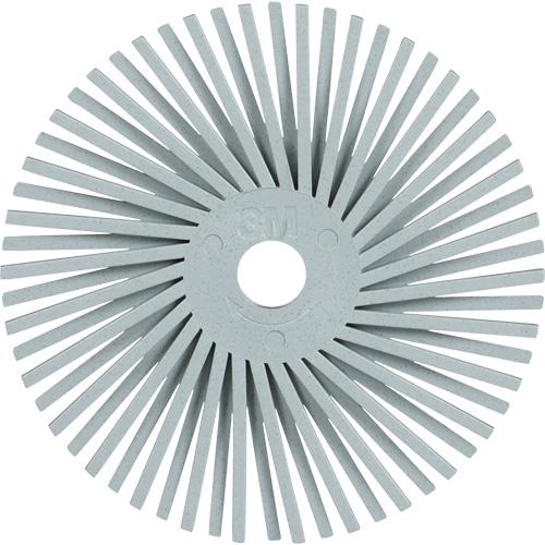 Brosse radiale en soies de pr&eacute;cision type A PN-RB Scotch-Brite , C&eacute;ramique, Grain 120+, 3" dia. Pronet Distribution