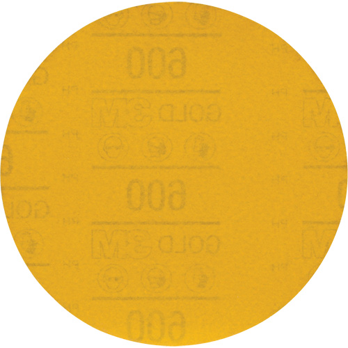 Hookit Gold Abrasive Disc 09260, 6" Dia., 600 Grit, Aluminum Oxide, C-Weight Pronet Distribution