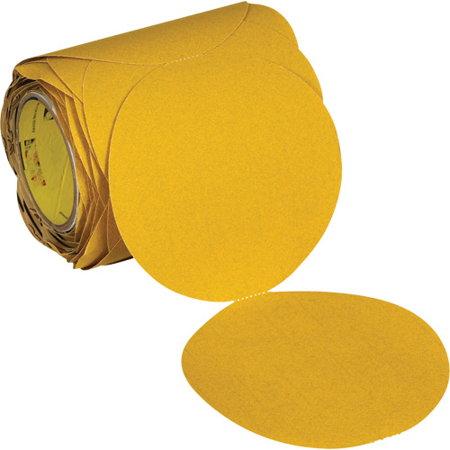 Disque abrasif dor&eacute; en rouleau Stikit 09312, 6" dia., Grain 120, Oxyde d'aluminium Pronet Distribution
