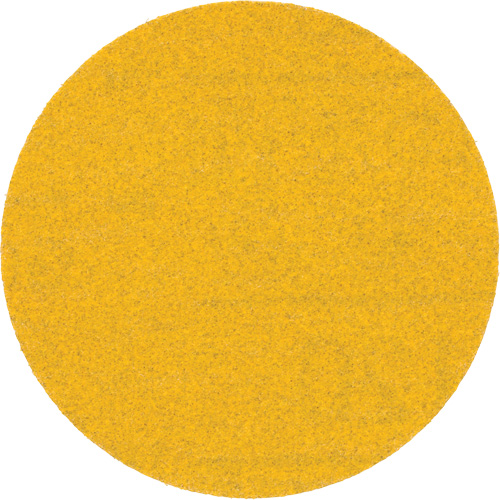 Disque abrasif dor&eacute; Hookit, dia 3", Grain 120, Oxyde d'aluminium, Poids C Pronet Distribution