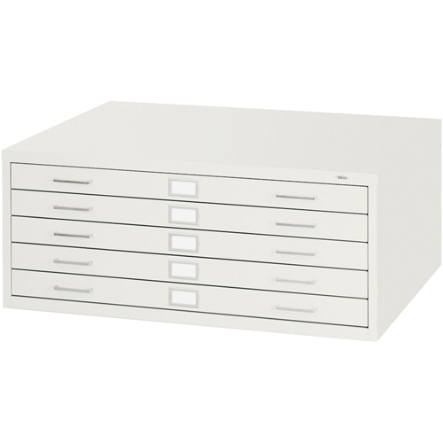 Steel Plan Files-5 Drawer, 5 Drawers, 40-3/8" W x 29-3/8" D x 16-1/2" H Pronet Distribution