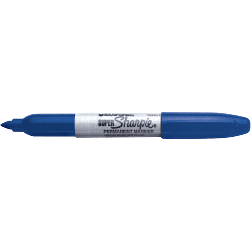 Permanent Markers - Super, Blue, Fine Tip Pronet Distribution
