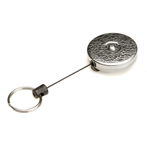 D&eacute;rouleurs autor&eacute;tractables originaux #485-HDK, Chrome, C&acirc;ble 48", Fixation Agrafe de ceinture Pronet Distribution