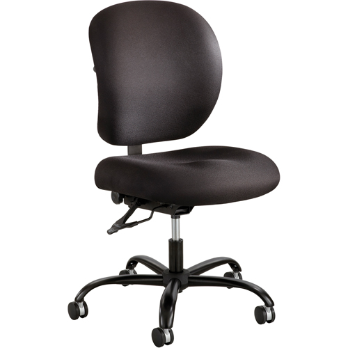 Chaises de travail pour usage intensif 24/7 Alday, Nylon, Noir, Capacit&eacute; 500 lb Pronet Distribution