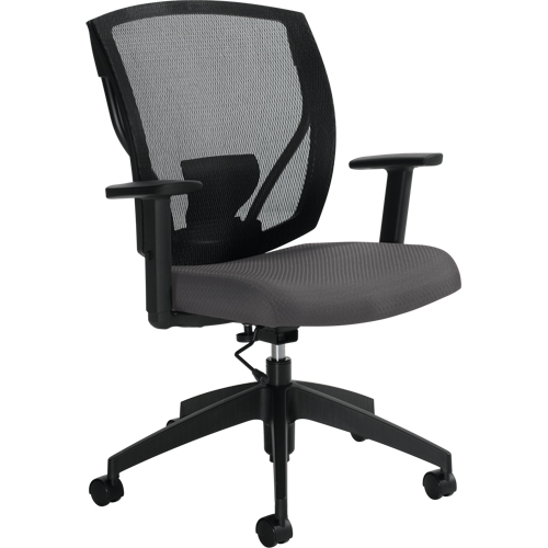 Chaises de travail, Vinyle, Charbon, Capacit&eacute; 300 lb Pronet Distribution