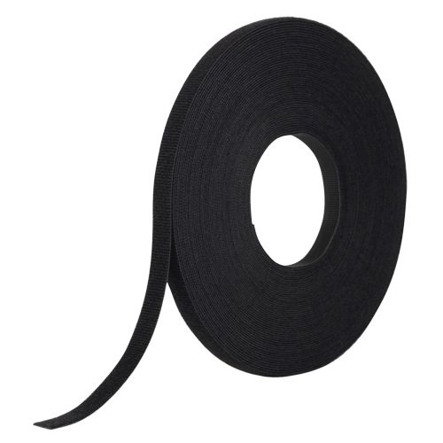 Ruban d'attaches One-Wrap, Boucle et crochet, 25 vg x 1/2", Auto-aggripant, Noir Pronet Distribution