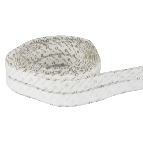 Attache, Boucle et crochet, 15' x 3/4", Adh&eacute;sif, Blanc Pronet Distribution