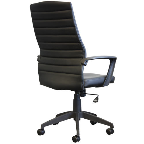 Activ A-128 Office Chair, Polyurethane, Black, 275 lbs. Capacity Pronet Distribution