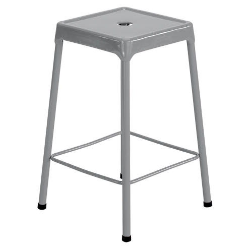 Tabouret en acier pour comptoir Safco, Stationnaire, Fixe Hauteur, Capacit&eacute; 250 lb Pronet Distribution