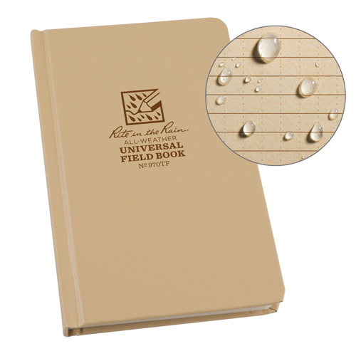 Livre reli&eacute;, Couverture rigide, Havane, 160 Pages, 4-5/8" , 7-1/4"  Pronet Distribution