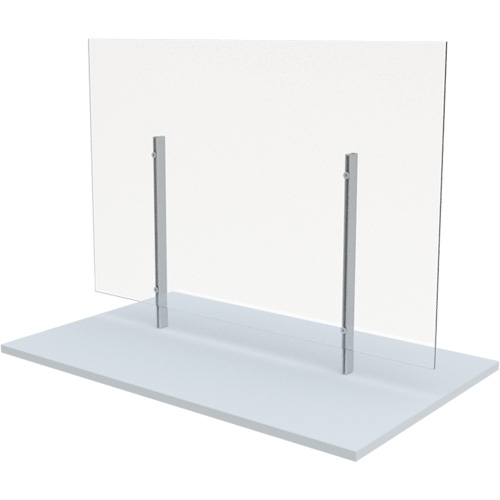 Vitre hygi&eacute;nique sur pied, 48" la x 36" h Pronet Distribution