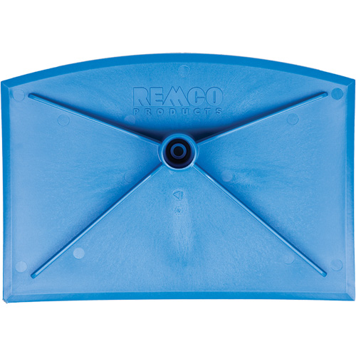 Food Hoe Head, Blue, 8" W x 11-1/4" L Pronet Distribution
