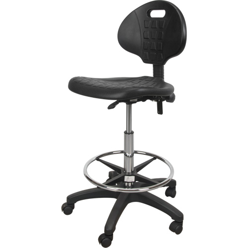 Tabouret robuste et ergonomique, Mobile, Ajustable Hauteur, Capacit&eacute; 250 lb Pronet Distribution
