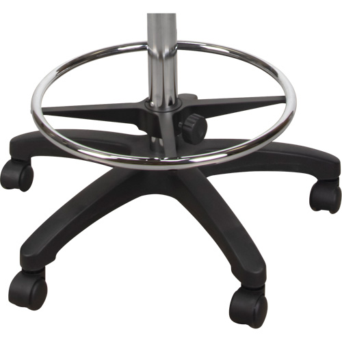 Tabouret robuste et ergonomique, Mobile, Ajustable Hauteur, Capacit&eacute; 250 lb Pronet Distribution