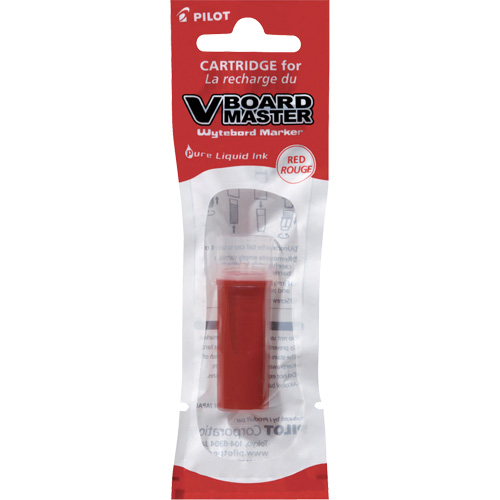 Vboard Master White Board Marker Refill, Red Pronet Distribution