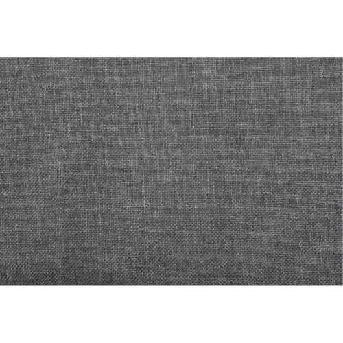 Chaise pliante de luxe en tissu rembourr&eacute;e, Acier, Gris, Capacit&eacute; 300 lb Pronet Distribution
