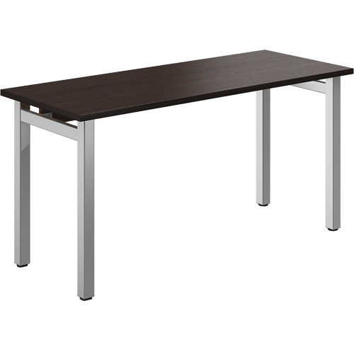 Table bureau Newland, 29-7/10" lo x 60" la x 29-3/5" h, Brun fonc&eacute; Pronet Distribution