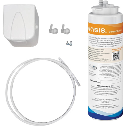 Versafilter III Universal Filter Kit, For OASIS Drinking Fountains/OASIS Bottle Fillers Pronet Distribution