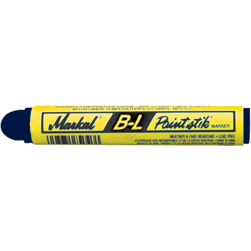 B&acirc;tons de peinture pour surfaces froides - B-L Painstik -50°F &agrave; 150°F, B&acirc;ton plein, Bleu Pronet Distribution