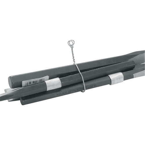 Attaches en fil m&eacute;tallique &agrave; œillet double Pronet Distribution