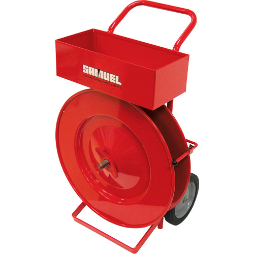 Distributeur de feuillards, Feuillard Polyester/Acier/Polypropyl&egrave;ne, Dia de noyau 16", largeur de rouleau 2,875" Pronet Distribution