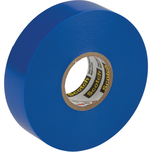 Scotch&reg; 35 Colour Coded Tape, 19 mm (3/4") x 20.1 m (66'), Blue, 7 mils Pronet Distribution