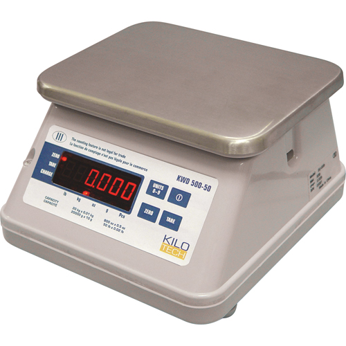 Balance d'&eacute;tabli num&eacute;rique &agrave; double affichage, Capacit&eacute; 11 lb, Graduations 0,005 lb / 0,002 kg Pronet Distribution