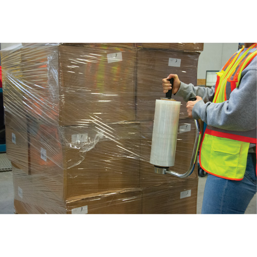 Stretch Wrap, Cast, 80 Gauge (20.3 micrometers), 15" x 1500' Pronet Distribution
