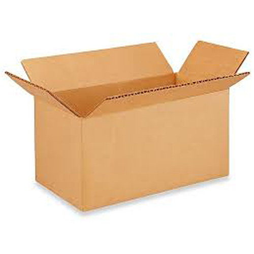 Boîte en carton ondul&eacute;, 8" lo x 4" la x 4" h, ondulations C Pronet Distribution