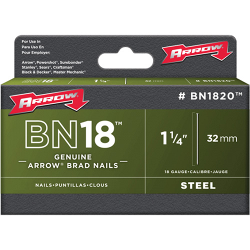Brad Nails for Arrow & Aurora Staple Guns & Hammer Tackers Pronet Distribution