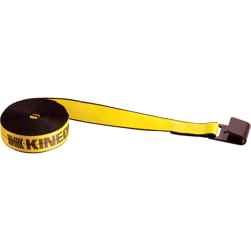 Winch Straps, Flat Hook, 2" W x 30' L, 3335 lbs. (1513 kg) Working Load Limit Pronet Distribution