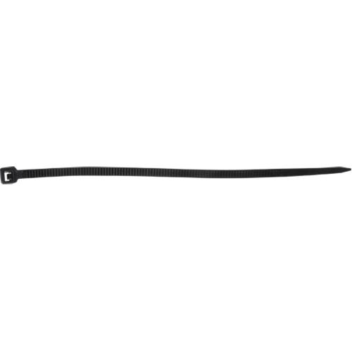 Attaches de c&acirc;bles, Longueur 4", R&eacute;sistance &agrave; la traction 18 lb, Noir Pronet Distribution