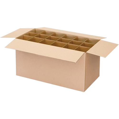 Boîte d'exp&eacute;dition pour cannettes a&eacute;rosols, 12-1/4" lo x 9-3/16" la x 10-5/16" h, ondulations C Pronet Distribution
