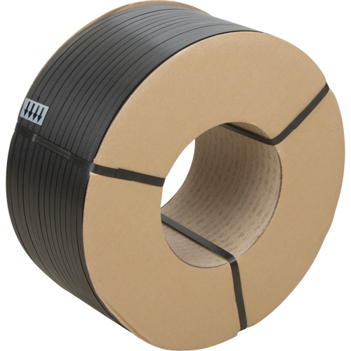 Strapping, Polypropylene, 1/2" W x 7200' L, Black, Manual Grade Pronet Distribution