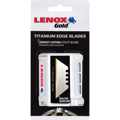 Lenox Gold&reg; Utility Knife Blades, Single Style Pronet Distribution