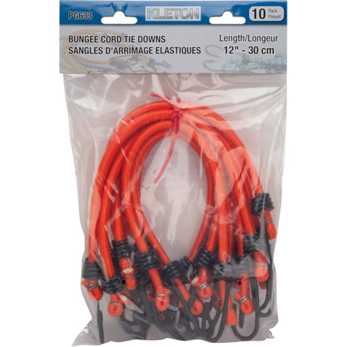 Bungee Cord Tie Downs, 12" Pronet Distribution