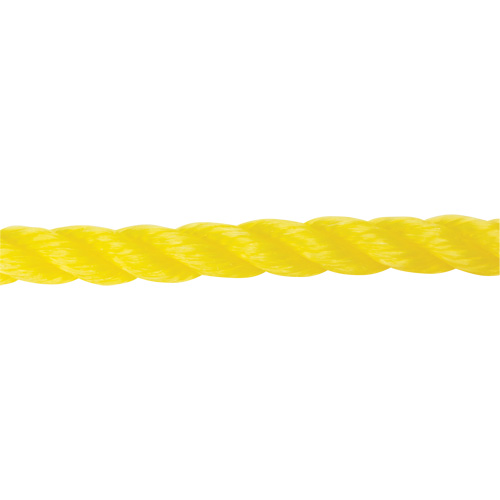 5/8" Braided Yellow Rope, Polypropylene, 200' Pronet Distribution
