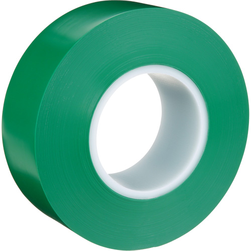 Durable Floor Marking Tape 971, 2" x 108', Vinyl, Green Pronet Distribution