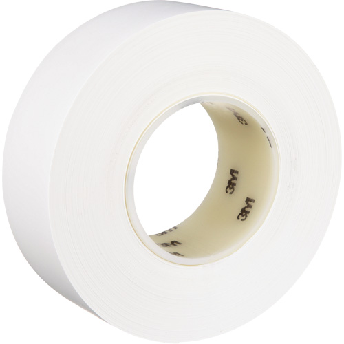 Durable Floor Marking Tape 971, 2" x 108', Vinyl, White Pronet Distribution
