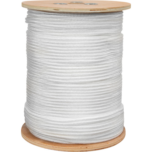 Braided White Rope, Nylon, 250' Pronet Distribution