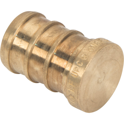 Lead-Free Pipe Plug, Pipe, 1/2" Dia., Brass Pronet Distribution