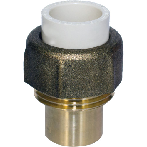 Raccord union, 3/4", PVC-C, Embout femelle x bras&eacute; Pronet Distribution