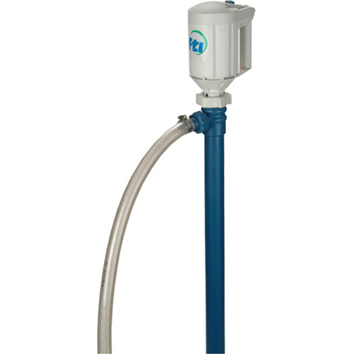 PFM-48 Drum Pump Kit with M3V Motor, Polypropylene/PVDF/Stainless Steel Pronet Distribution