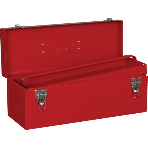 Tool Box, 7-1/8" D x 19" W x 7-1/2" H, Red Pronet Distribution