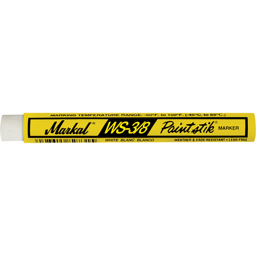 B&acirc;ton de peinture WS-3/8 Paintstik, B&acirc;ton plein, Blanc Pronet Distribution