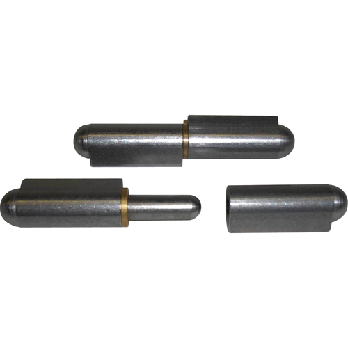 Weld-On Hinge with Washer, 1/4" Dia. x 2-3/8" L, Aluminum w/Fixed Stainless Steel Pin Pronet Distribution