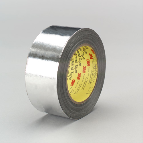 High-Temperature Aluminum Foil/Glass Cloth Tape, 12 mm (1/2") W x 33 m (108') L Pronet Distribution