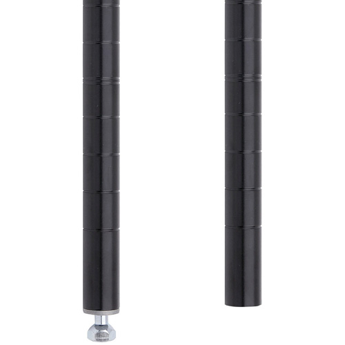 MONTANT ETAGERE STYLISEE14 1/2"H,NOIR Pronet Distribution