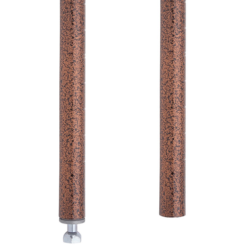 MONTANT ETAGERE STYLISEE34 1/2"H,CUIVRE MARTELE Pronet Distribution